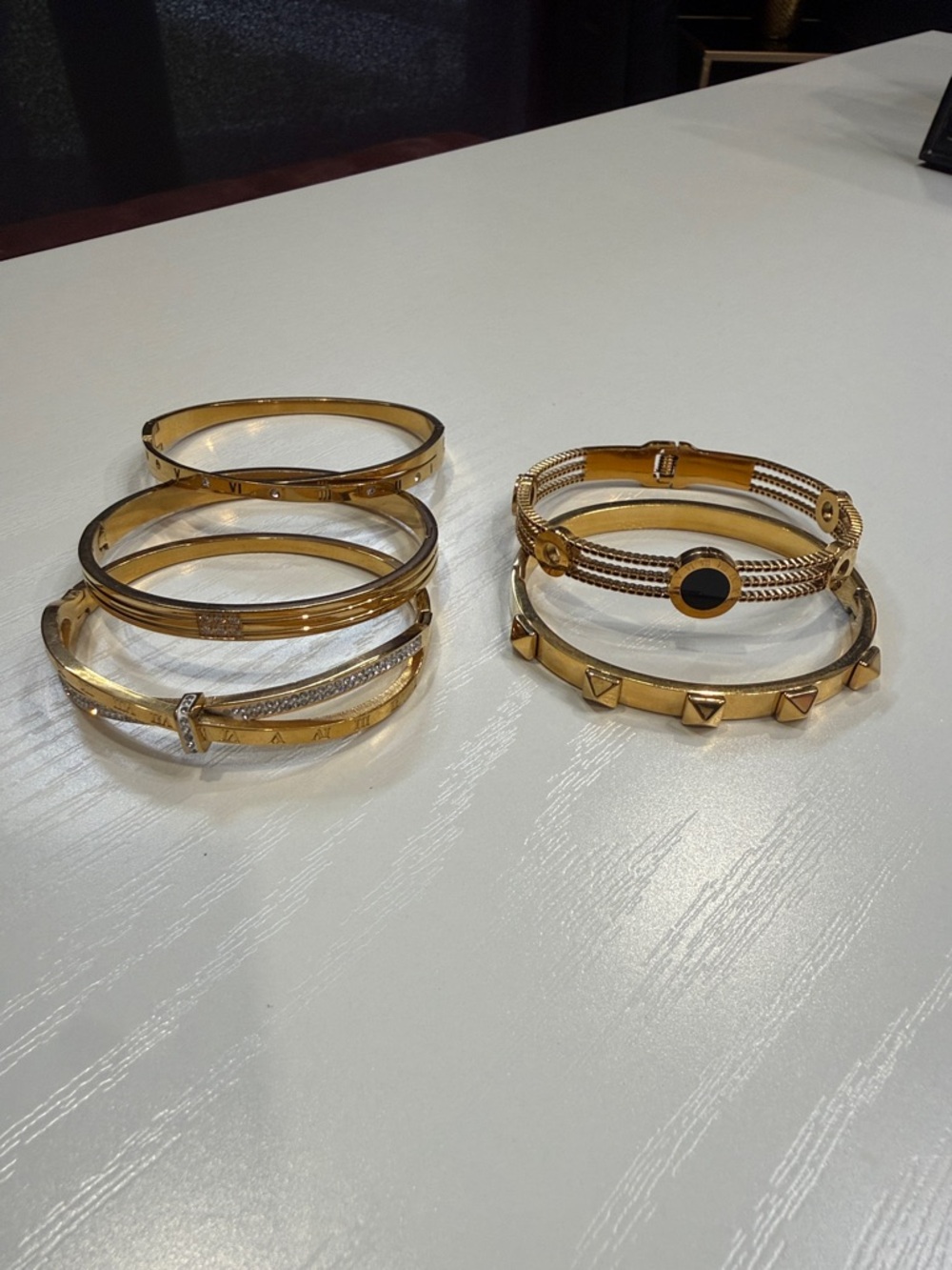 Gold Multi-Style Women's Bracelet Set - Brand